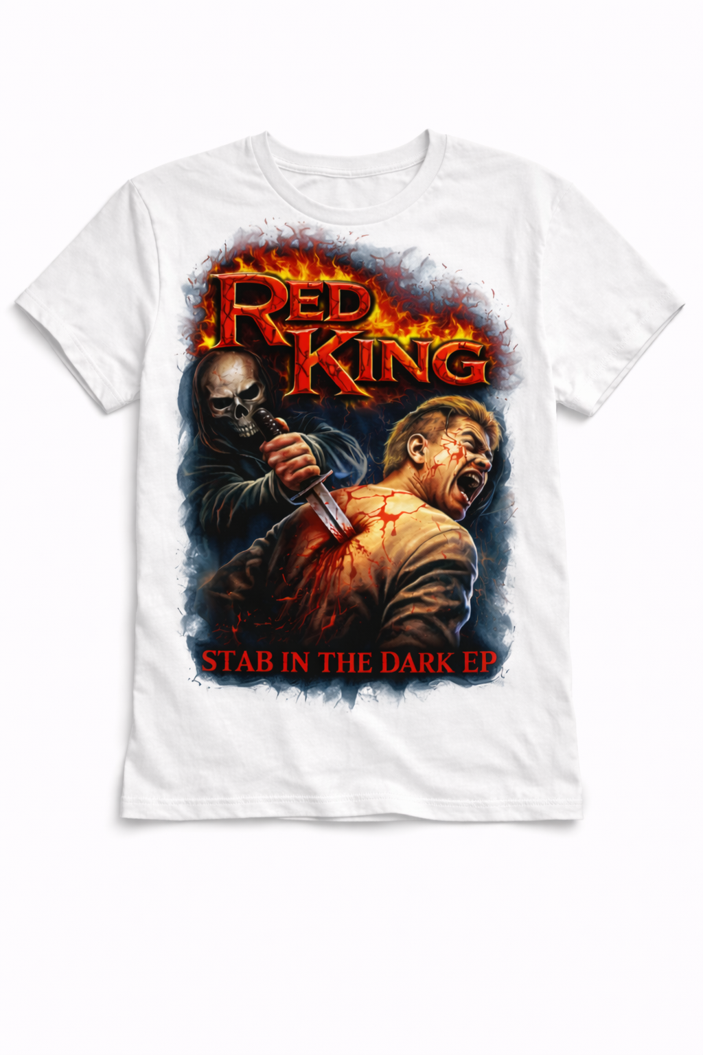 Stab in the Dark EP Tee — White