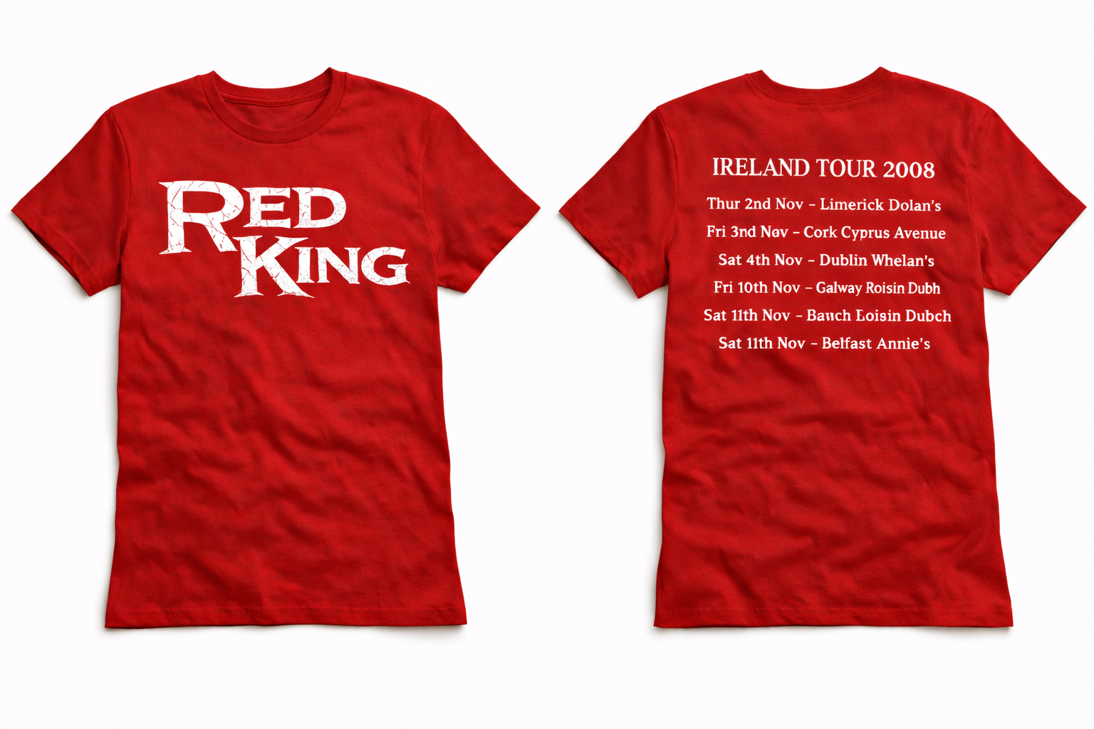 Ireland Tour 2008 — Red